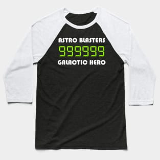 Astro Blasters Galactic Hero Baseball T-Shirt